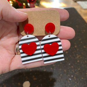 Valentine Earrings| Valentine Jewelry | Heart Earrings